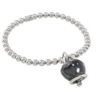 Bracelet Chantecler Woman Et Voilà Campanelle in Silver Diamante 44336-M